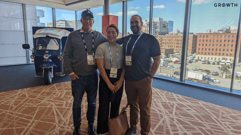 Chris + Katrina + Brian at Inbound 22