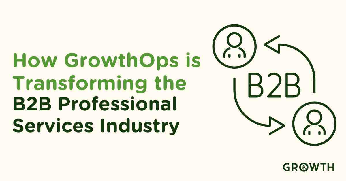 How GrowthOps is Transforming the B2B Professional Services Industry
