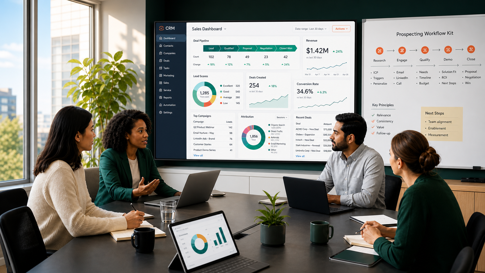 Apollo + HubSpot Prospecting Agent: What Worked in the First 90 Days
