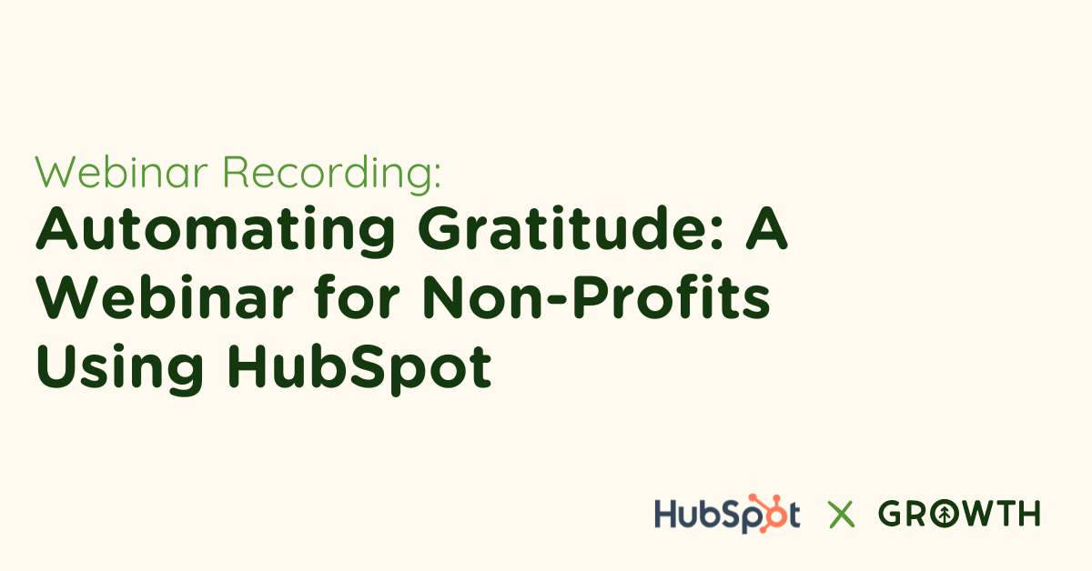 Automating Gratitude: A Webinar for Non-Profits Using HubSpot-featured-image