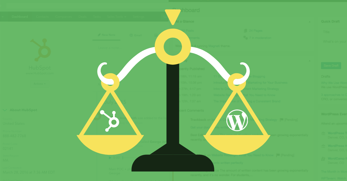 HubSpot vs WordPress: Choosing the Right CMS-featured-image