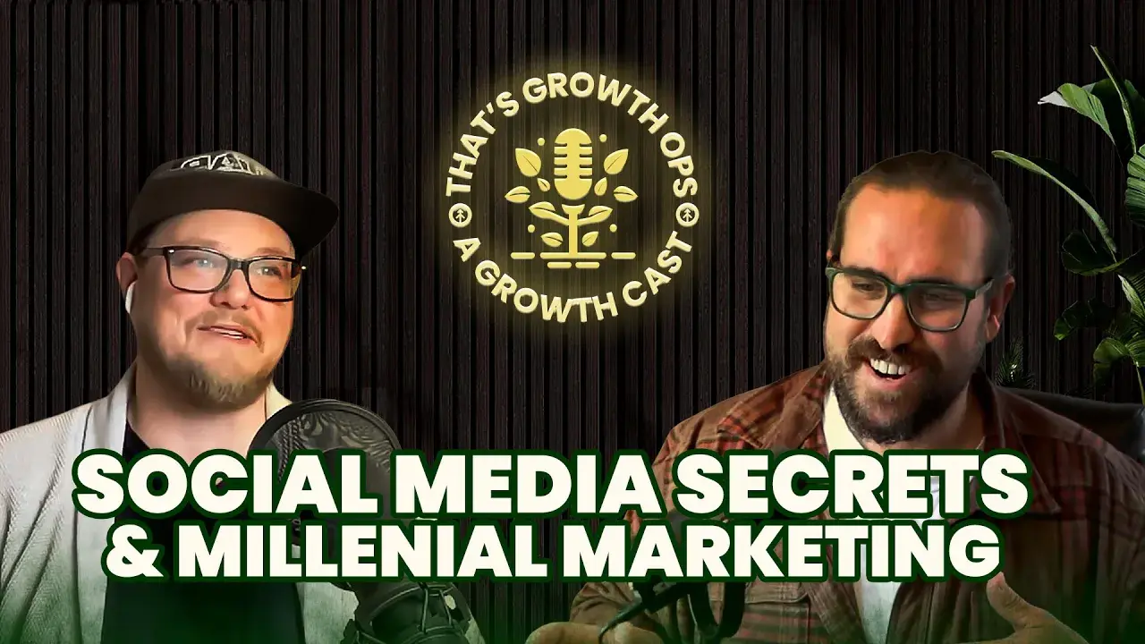 That's Growth Ops EP03: Social Media Secrets and Millennial Marketing
